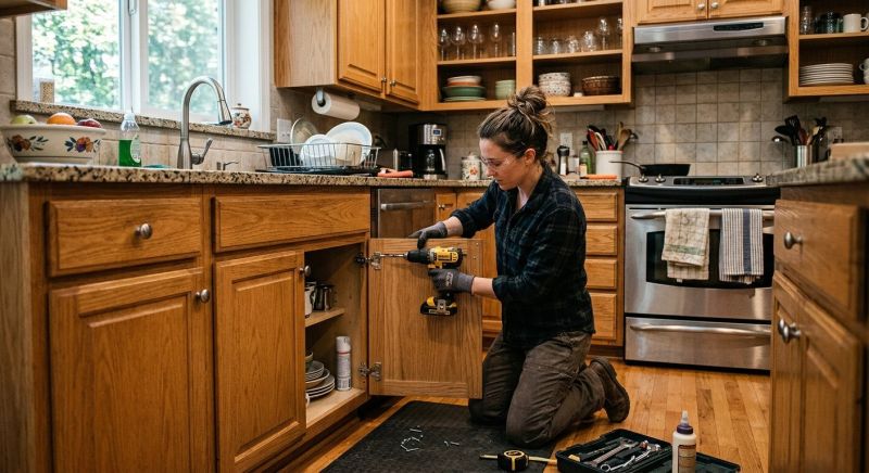 Cabinet Repair And Installation For Kitchens And Bathrooms
