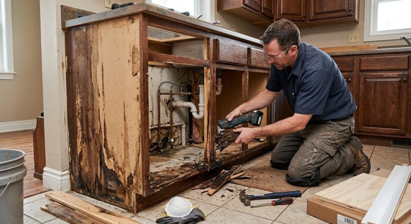 Cabinet Repair And Installation For Kitchens And Bathrooms