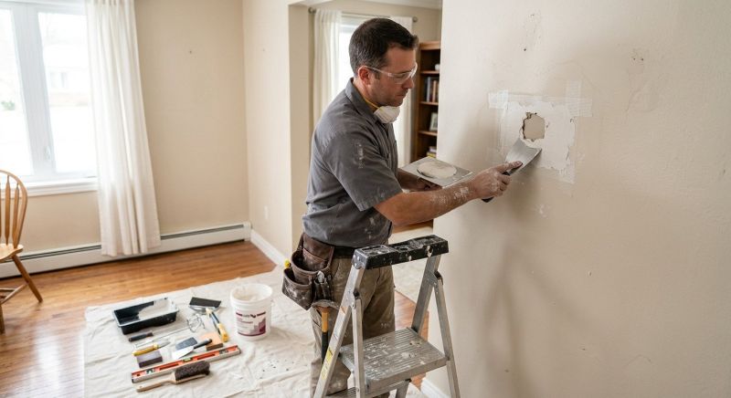 Common Causes Of Drywall Cracks And Holes