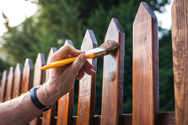 Fence Painting Or Staining