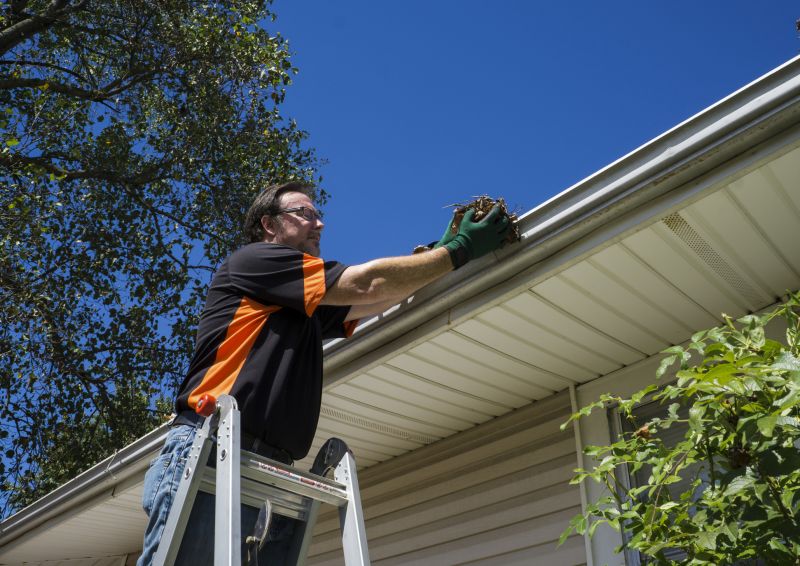 Gutter Cleaning And Minor Gutter Repairs By A Handyman