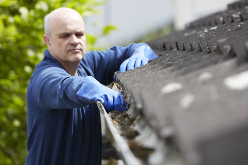 Gutter Cleaning And Minor Gutter Repairs By A Handyman