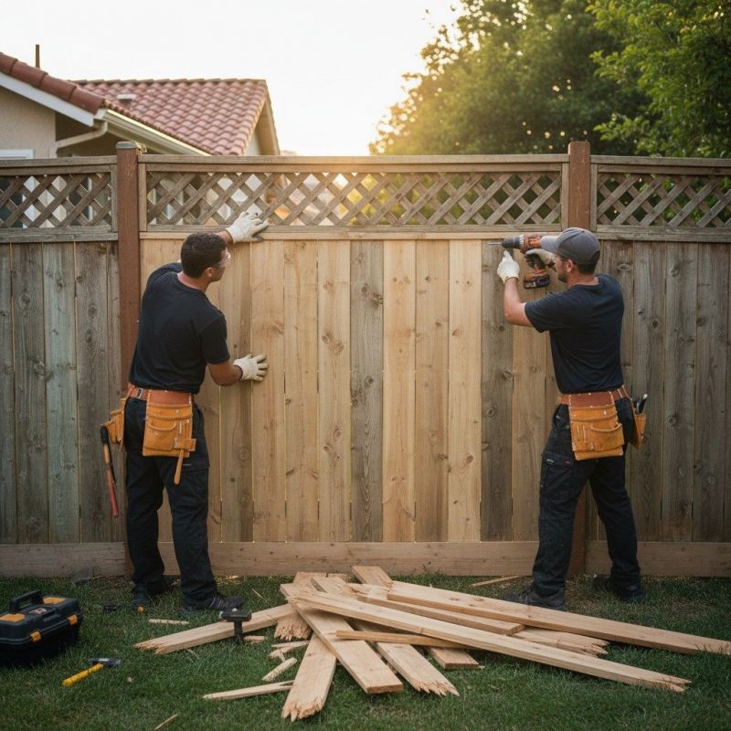 How Fence Repair Can Improve Curb Appeal